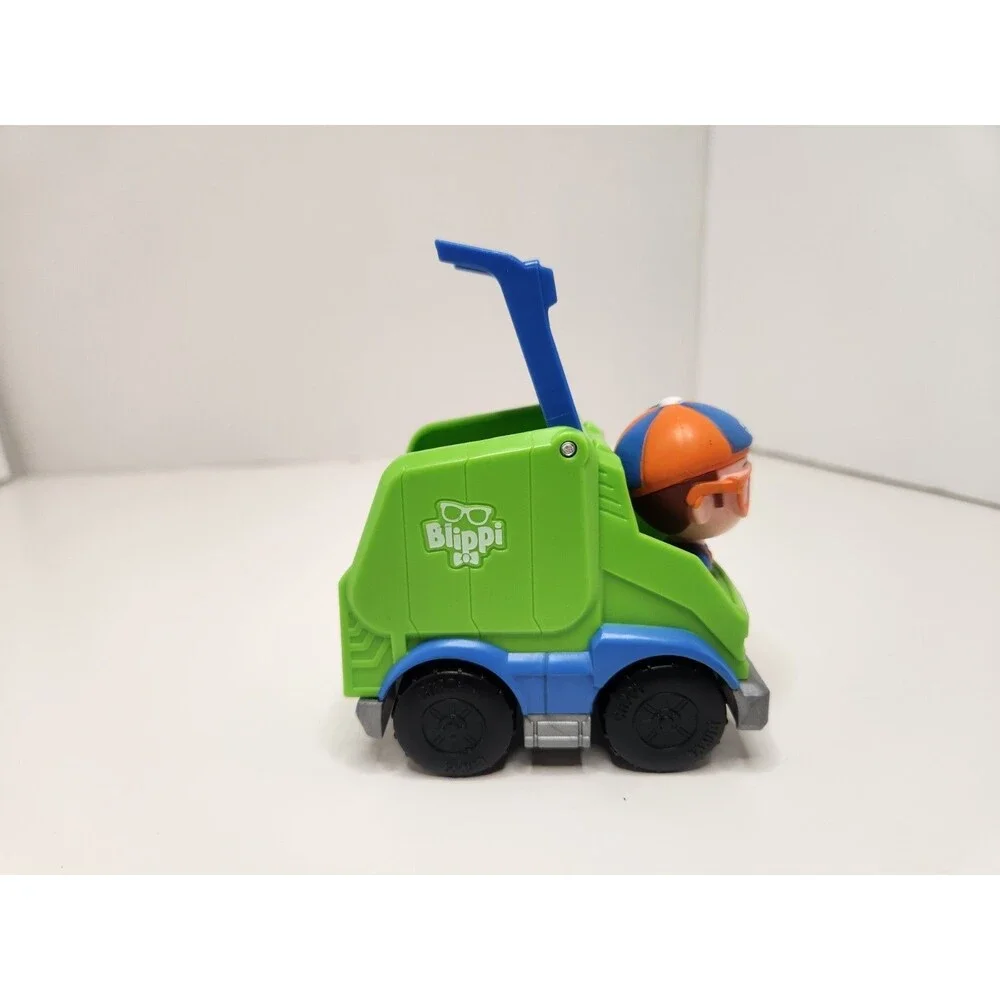 Kideo Recyling Truck Blippi Garbage Truck Kids Toy Pretend Play Plastic Jazwares